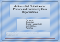 Antimicrobial Guidelines