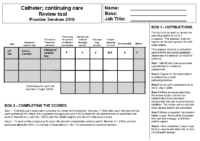 Catheter Continuing Care Review Tool