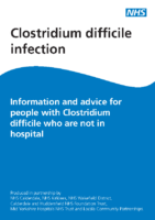 Clostridium difficile advice outside of hospital